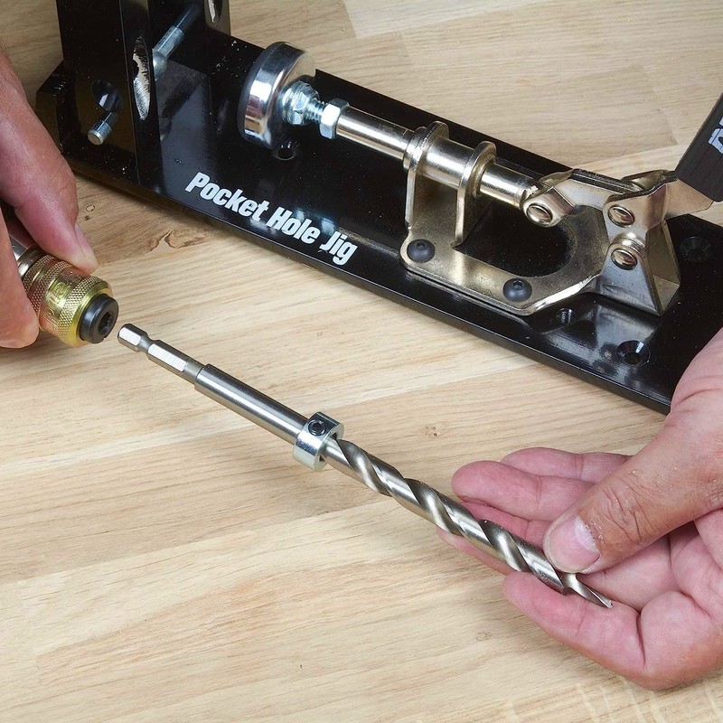 Trend HSS Pocket Hole Jig Drill Bit with Quick Release