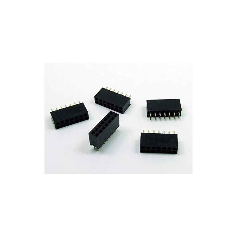 POPESQ® #A1851 Female Header 2.54 mm 2 x 7 Pin