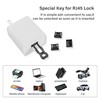GINTOOYUN USB Port Lock Removable USB -A Port Blocker with