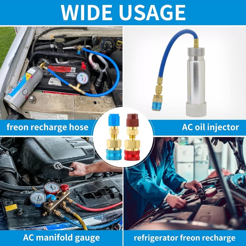 Lanpeeking R1234yf to R134a Adapter
