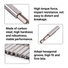 10 Pieces 1/4 Hex Magnetic Extension Rocaris 10 Pack Magnetic