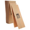Cabilock Pack of 100 Kraft Paper Cutlery Holders for Celebrations