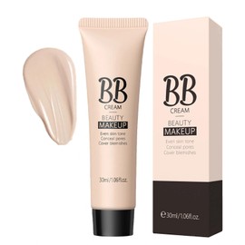 Waterproof BB Cream Foundation For Even Skin Tone, Long Lasting Full Coverage Makeup, Lightweight Formula. Smooths Skin, Hides Pores & Acne Marks