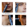 Nose Ear Hair Trimmer Clipper Rechargeable Grooming Shaving Eyebrow Cordless