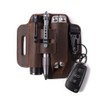 Gentlestache Multitool Belt Sheath, EDC Leather Belt Organizer, Flashlight Holder,