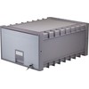 Storex 24-Inch Archive Locking Storage Box for Legal Size Files,