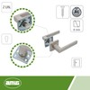Amig - Handle set with inner rosette for doors |