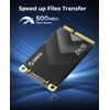 ORICO 512GB mSATA SSD, SATA III 6Gbps 3D NAND Internal