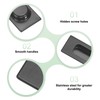 M METERXITY 1-Pack Recessed Finger Pulls, 4.72 Inch Stainless Steel
