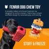 Fenrir Hammer Dog Chew Toy Strong Rubber Stuffable Enrichment Toy