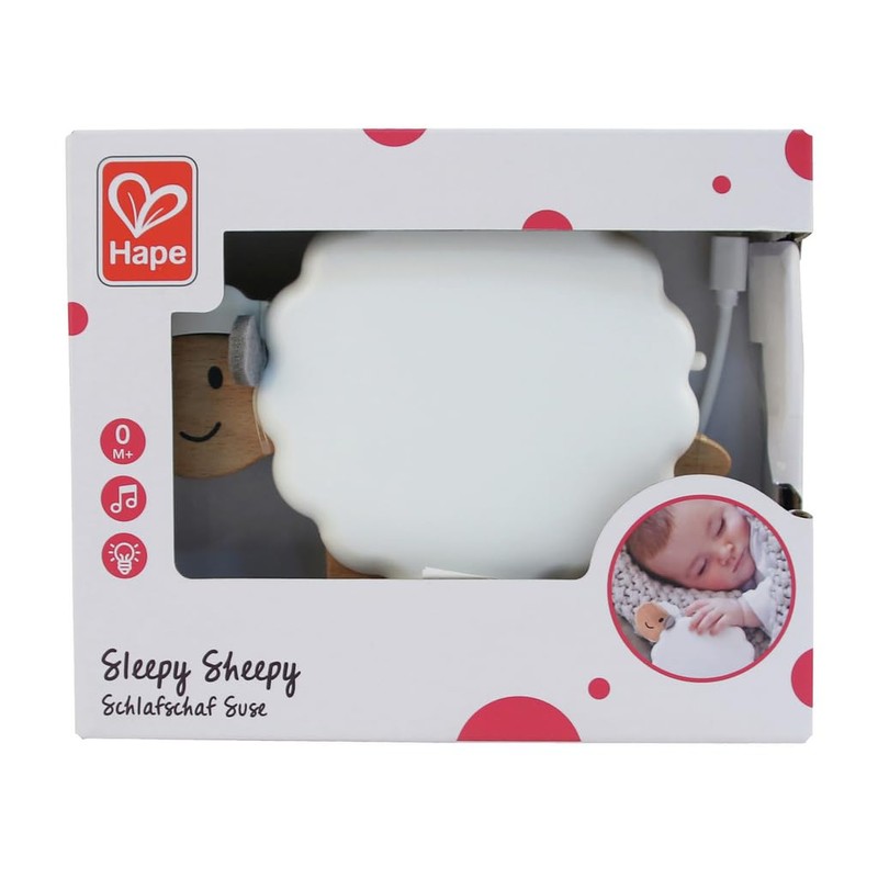 Hape Sleeping Sheep Suse Musical USB Sheep Night Light