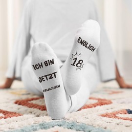 18th Birthday Gift, Gifts for 18th Birthday Girls, Cool Gift Ideas 18th Birthday, Gifts for 18 Year Old Girls Boys Gifts for 18th Birthday Boys Funny Socks 18th Birthday, 18