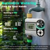 QUOBAS Sprinkler Timer, Programmable Hose Timers with Brass Inlet &