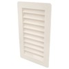Amig - Rectangular Plastic Grille with Mosquito Net | Ventilation