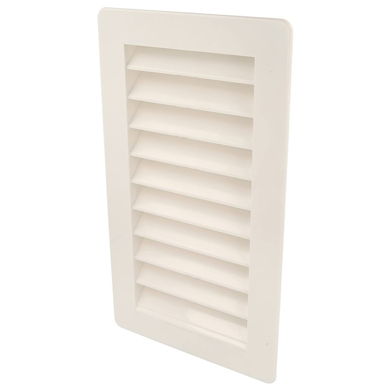Amig - Rectangular Plastic Grille with Mosquito Net | Ventilation