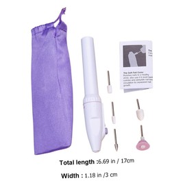 WOONEKY Nail Art Electric Grinder Portable Manicure Supplies Nail Trimmer Easy to Use