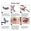 Favorbeauty 6 Pares Pestañas Mink Hair 3d Eyelash Maxima Calidad