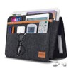 ERKOON Bed Organiser Hanging, Bed Bag for Hanging, Thicker Felt,