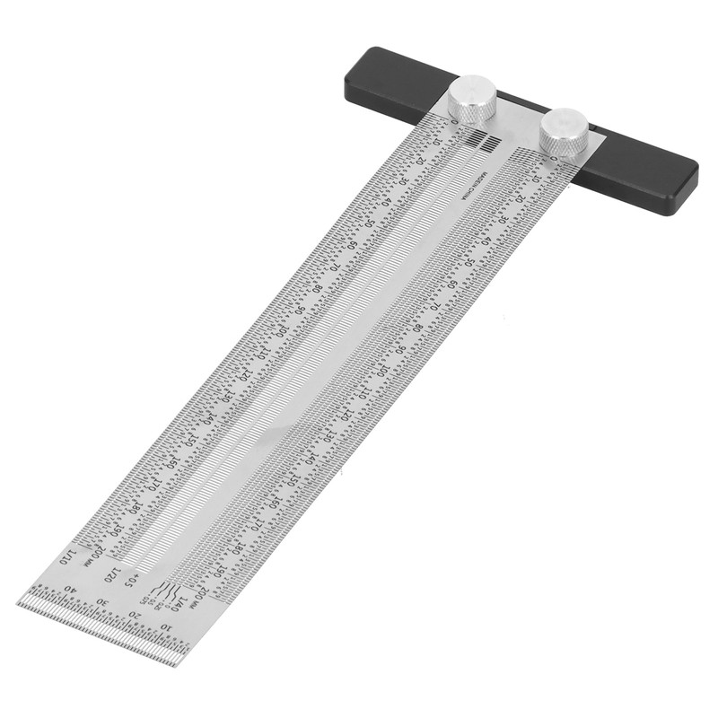 Woodworking Scribing T Rules Accuracy Marking Positioning Scribing T Ruler
