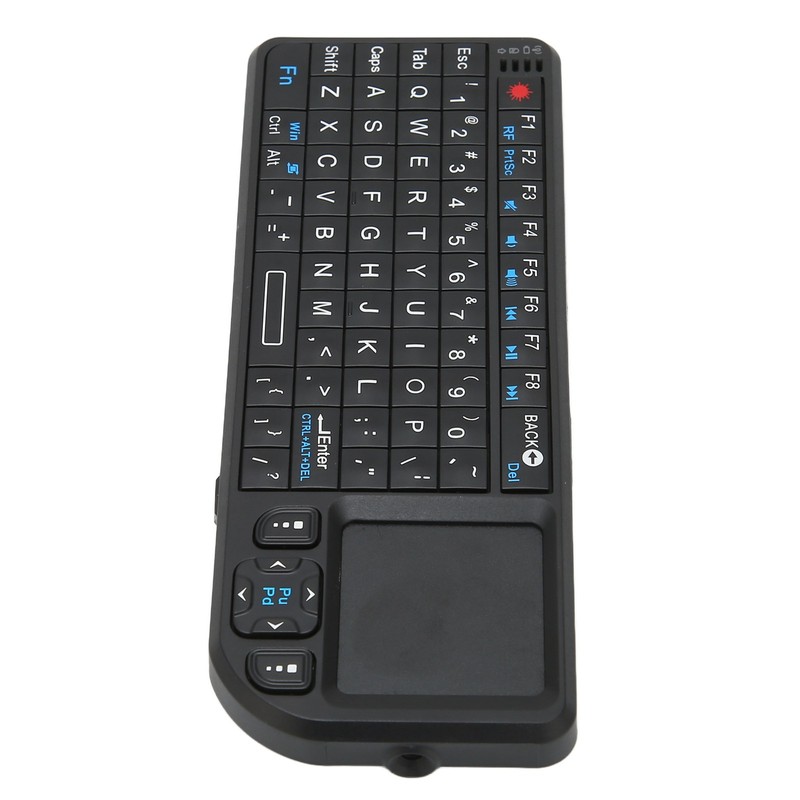 Mini Keyboard 2.4G Wireless Backlit Integrated Design Inbuilt Rechargeable Battery