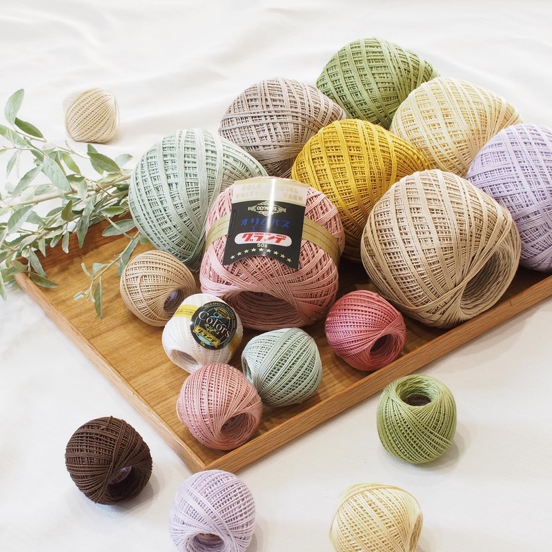 Olympus Lace Thread Emy Grande Colors Lace Thread Fine COL.