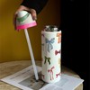 Bow Pattern Stainless Steel Vacuum Flask, 1 Count Portable Insulated
