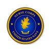 Round Navy Nurse Corps Seal Sticker (Logo Naval Decal)