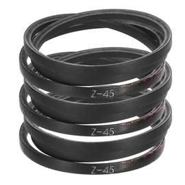 sourcing map 3 Pcs Z-45 Z Type V-belt 1150mm/45.3" Inner Length x 0.39" Width x 0.24" Height, Z-type Closed-Loop Rubber Transmission Belt