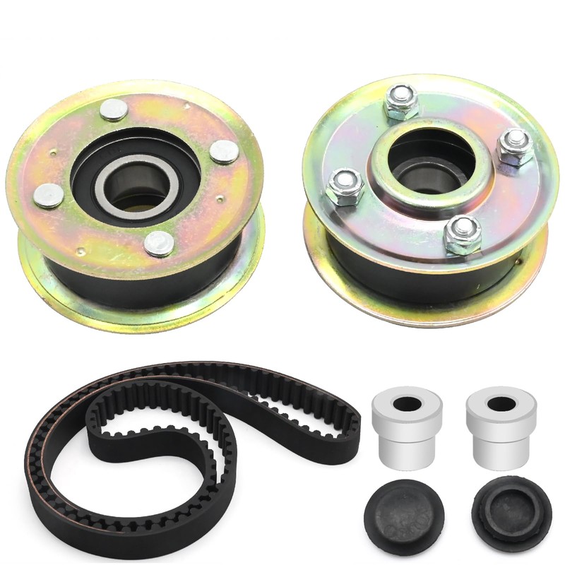 Anxingo 131-4529 Drive Belt Tensioner and Idler Pulley Kit Replacement