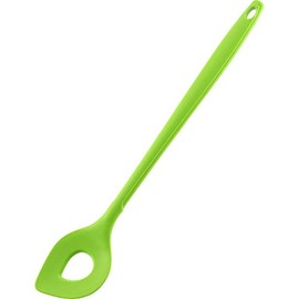 Sililkon Mixing Spoon with Hole (Green)