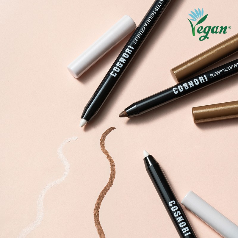COSNORI Superproof Fitting Gel Eyeliner Pencil 0.13g - 14 Ash