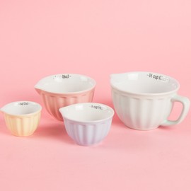 Sass & Belle Retro Pastel Measuring Cups - Set of 4