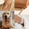 4PCS Necklace Shortener Clasp Pearl Enhancer Connector Clasps Cubic Zirconia
