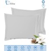 Comfort Beddings Premium Quality Pillowcovers 100% Cotton Blend Square Pillow