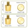 Battery Terminal Connector, Solid Brass Auto Battery Post Terminals Post