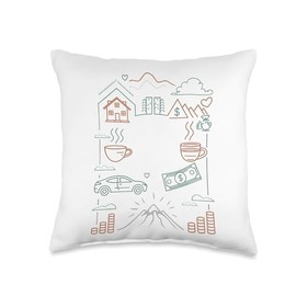 Put Goal Setting On Your Vision Board Throw Pillow
