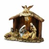 The San Francisco Music Box Company Nativity Stable with Holy