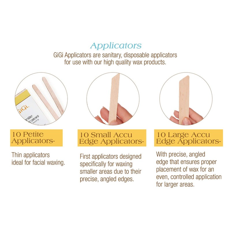 GiGi Brazilian Waxing Kit - At-Home Hair Removal Kit with