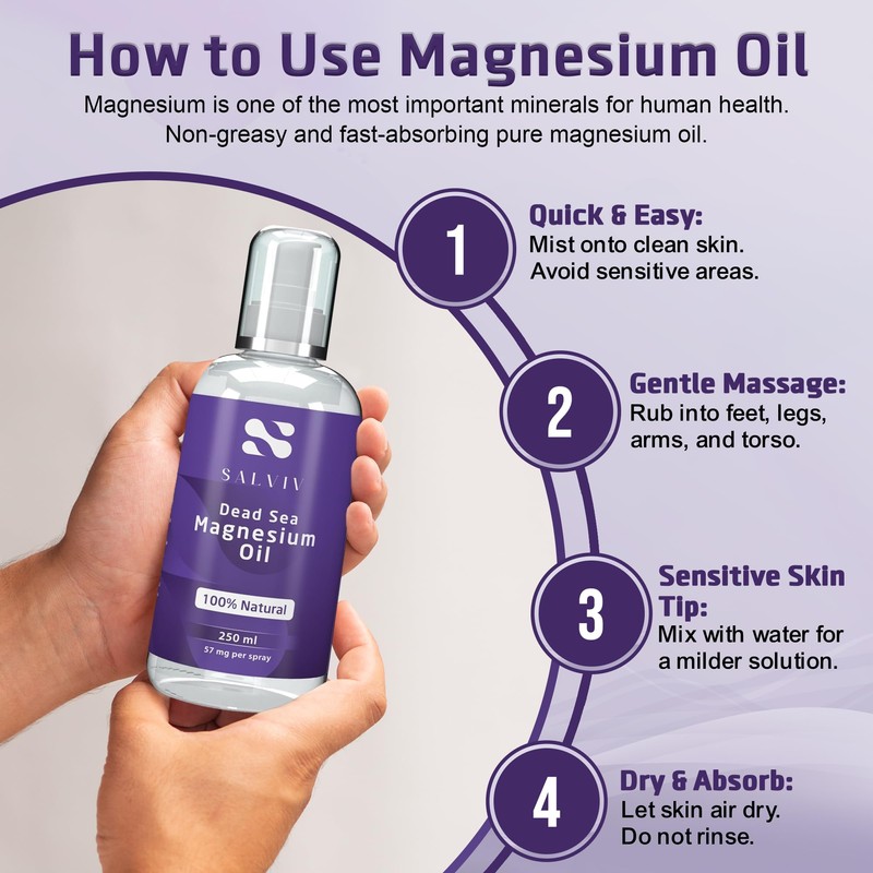 Salviv Salviv Dead Sea Magnesium Oil