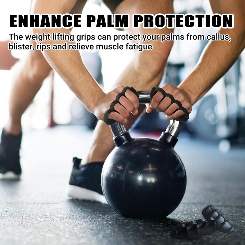 1 Pair Gym Hand Grips,Non Slip Weight Lifting Grips,Gym Gloves,Palm