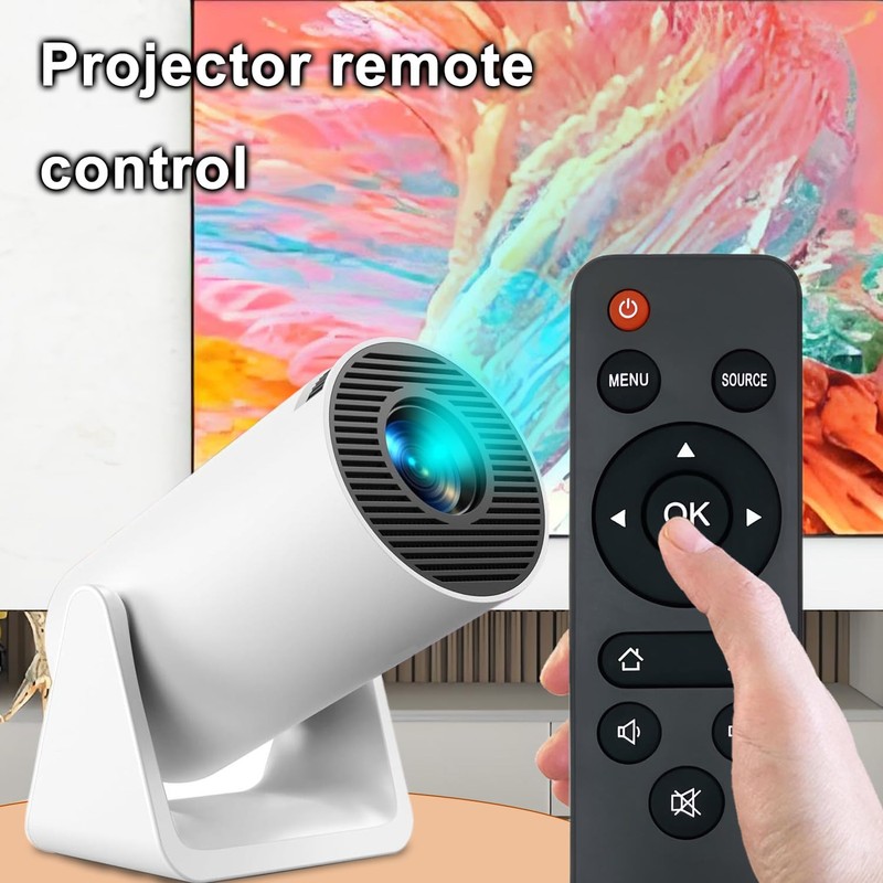 HOSECES Replacement Projector Remote for Mini Projector,Compatible with WiMiUS S27