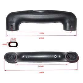 Harilla Luggage Hardware Suitcase Replacement Parts Handle Travel Suitcase Pull Handle Style B