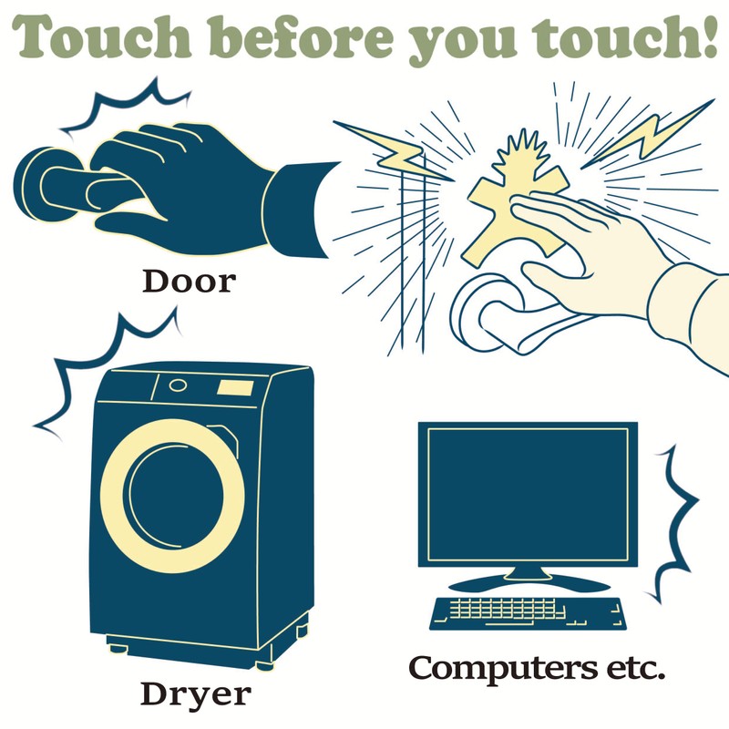 OLUAGE Anti Static Sheets Static Guard Reduce Static Shock Sparknon-X