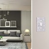 Dengduoduo Wall Plates Light Switch Cover Decorative Outlet Covers, Shiny