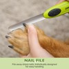 pecute Professional Dog Nail Clippers + Nail File 2 in