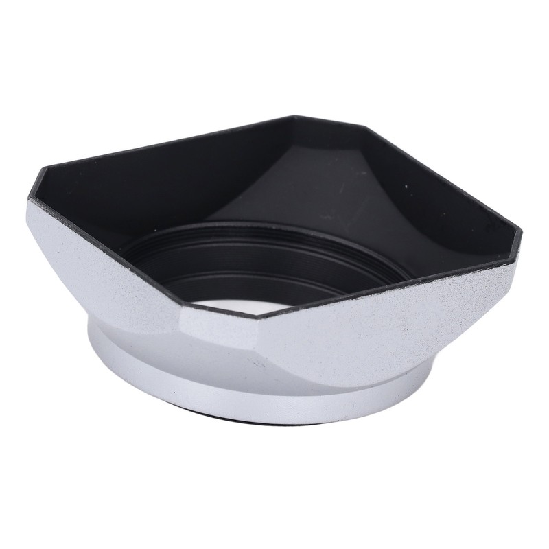Lens Hood Square Retro 46mm Lens Hood Shade for Digital