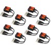 Evertech 8 Pairs (16 Pcs) Tool Less Megapixel Passive Video