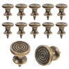 Trinkrittey 10Pcs Mini Drawer Knobs, Cabinet Knobs Self-Tapping Screws Pulls