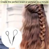 Topsy Tail Hair Tool, Pony Tail Hair Braiding Tool Bands