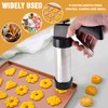 Stainless Steel Cookie Press Kit – 13 Discs & 8